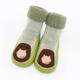 Slowmoose Warm Booties Sock With Rubber Soles For Newborn Green 12M