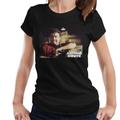 Animal House John Bluto Blutarsky Wearing Red Top Women's T-Shirt Black X-Large