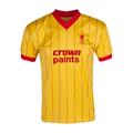 Score Draw Liverpool 1982 Away Shirt Yellow Small Adults