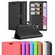 Cadorabo Sony Xperia 10 II Cover Case Case - with card slots and stand function CHERRY PINK