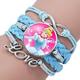 Slowmoose Disney Princess Styles Cartoon Bracelet - Clothing Accessories A010