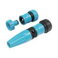 Cellfast Garden Plastic Spray 4 Piece 3/4'' Hose Connector Nozzle Set