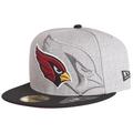 New era 59Fifty Cap - SCREENING NFL Arizona Cardinals grey 7 5/8 - (60,6cm)