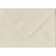 ColorSono Ivory Hammer Gummed C7/A7 Coloured Ivory Envelopes. 100gsm FSC Sustainable Paper. 82mm x 113mm. Banker Style Envelope. 100