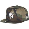 New era 9Fifty Snapback Cap - BASIC NY Yankees wood camo M/L