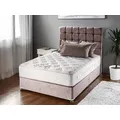 Divan Base Direct Sophia Briar-Rose Pandora 2000 Pocket Sprung Memory Foam Bed Set 6Ft Super King 4 Drawers - Plush Velvet Pink