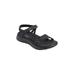 Women's The Go Walk Flex Sublime Sandal by Skechers in Black (Size 10 M)