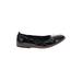 Eileen Fisher Flats: Slip On Chunky Heel Casual Black Solid Shoes - Women's Size 7 - Round Toe
