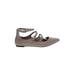 Christian Siriano for Payless Flats: Gray Solid Shoes - Women's Size 8 - Pointed Toe