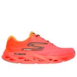 Skechers Men's GO RUN Swirl Tech Speed - Rapid Motion Sneaker | Size 7.0 | Coral | Textile/Synthetic | Machine Washable | Hyper Burst