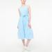 J. Crew Dresses | J Crew Belted Gauze Midi Dress Item Br187 | Color: Blue | Size: Various