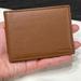 Coach Bags | Coach Brown Slim Mens Bifold Wallet/Id And Card Holder - Like New Condition | Color: Brown | Size: 3 X 4