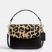 Coach Bags | Coach Cassie 19 Crossbody In Black/ Leopard Print | Color: Black/Yellow | Size: Small