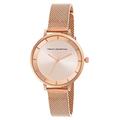 French Connection Analog Rose Gold Dial Women's Watch-FCN00016B, Rose Gold, strap