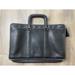 Coach Bags | Coach Briefcase Mens Bag Lexington Black Leather Embassy Rare Vintage | Color: Black/Gold | Size: Os