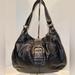 Coach Bags | Coach Boho Vintage Leather Hobo Shoulder Bag. Black | Color: Black | Size: Os