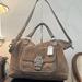 Coach Bags | Coach Campbell Izzy Large Suede And Leather Bag No F1393-F25300 Guc Light Brown | Color: Brown/Silver | Size: Os