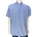 Ralph Lauren Shirts | Free Ship Ralph Lauren Shirt Blake Button Down Blue Plaid Short Sleeve Sz L | Color: Green | Size: L