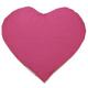 Grape Seeds Heart-Shaped Cushion Approx. 11.8 x 9.8 in | Pink | Thermic Cushion | Grain Cushion