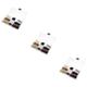 minkissy 3 Boxes Boxed U-clip Hair Ties Hair Styling Tools Black Hair Clips Mini Claw Clips for Hair Styling Hair Clips U Shaped Bobby Ballet Hair Pin Mini Bobby Metal Girl Miss Accessories