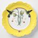 Anthropologie Dining | Anthropologie Lou Rota Nature Table Hummingbirds Dessert Plate | Color: Yellow | Size: Os