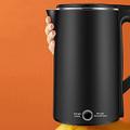 Homnova Electric Kettle, 2L Large Capacity, Outer Layer, Stainless Steel Inner Liner, Automatic Shutdown And Boiling Protection Function, Seal Heat Preservation,black