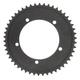 INOKAI Chainring,Bicycle Chainring Bicycle Chainring 130 BCD Single Speed Chain Ring Road Track Bike Gear Chainwheel 44T 46T 48T 50T 52T 53T (Color : 48T black)