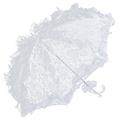 von Lilienfeld® Women's Wedding Umbrella Automatic Accessory Black/White, white, 72/82, Umbrella