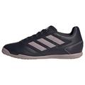 adidas Men's Super Sala II Indoor Boots Sneaker, Aurora Black/Preloved Fig, 11 UK