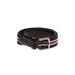 Vineyard Vines Belt: Brown Stripes Accessories - Women's Size X-Small