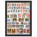 8.5x11 Black Shadowbox Frame - Interior Size 8.5x11 by 1 In Deep - Black Frame Is Made to Display Items Up To 1 In Deep