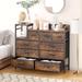 TV Stand with Charging Station Bedroom Dresser with 9 Drawers