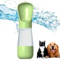 Bouteille d'eau portable pour chien 2 en 1 bouteille d'eau pour chien bol de voyage grande