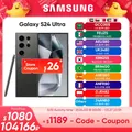 Samsung-Smartphone Galaxy S24 Ultra 5G 2024 Go 256 Go Snapdragon 8 Isabel 3 écran LTbagAMOLED