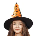 Costume de Sorcière d'Halloween pour Enfant de 3 à 12 Ans Balai Accessoires de Conte de Fées