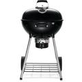 Napoleon 22" Kettle Charcoal Grill Stainless Steel in Black/Gray | 41 H x 23 W x 28 D in | Wayfair NK22K-LEG-3