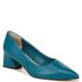 Franco Sarto Racer Pump - Womens 5 Blue Sandal Medium
