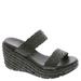 Blowfish Malibu Bermuda Raffia - Womens 6 Black Sandal Medium