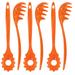 Reston Lloyd 1 Reston Lloyd Melamine Spaghetti Fork Set (6 Pieces) in Orange | Wayfair 06506