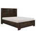 Loon Peak® Jalisse Platform Bed Wood in Brown | 52.75 H x 62.75 W x 91.25 D in | Wayfair 5B1D40AD029E43D9822A659C87028C10