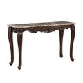 World Menagerie Accent Table Wood in Brown/Red | 31.25 H x 18.25 W x 52 D in | Wayfair C0F4A91986B8401B9D65D14A8CA62A01