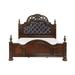 World Menagerie Adelina Cherry Queen Bed Upholstered/Faux leather | 71.5 H x 65.5 W x 91.5 D in | Wayfair 288B553F1D97414891802C14E6655A9C