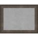 Amanti Art Dappled Light Bronze Framed Magnetic Board Wood/Metal in Brown/Gray | 25 H x 33 W x 1 D in | Wayfair A14008289227