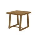 Ebern Designs Selda Square 41" L x 41" W Wood in Brown | 36 H x 41 W x 41 D in | Wayfair 0543F01974924C17B1F19179C14C7162