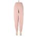 Eileen Fisher Sweatpants - High Rise: Pink Activewear - Women's Size X-Small