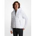 Galway Quilted Mixed-media Jacket