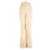 BEATE HEYMANN STREET COUTURE Dress Pants - Mid/Reg Rise Flared Leg Boyfriend: Ivory Bottoms - Women's Size 8