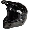 Klim F3 Carbon Pro Casque de motocross, noir-charbon, taille XS 52