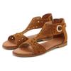 Sandale LASCANA "Sommerschuh", Damen, Gr. 39, braun (camelfarben), Obermaterial: 100% Rindsleder. Futter: 50% Lederimitat, 50% Polyester. Decksohle: 50% Lederimitat, 50% Polyester. Laufsohle: 100% Synthetik, unifarben, klassisch, Schuhe, Sandalette,...