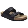 Pantolette JOSEF SEIBEL "Hermine 01", Damen, Gr. 39, schwarz, Leder, klassisch, Schuhe, Plateau Sandale, Sommerschuh, Hausschuh mit komfortablem Fußbett